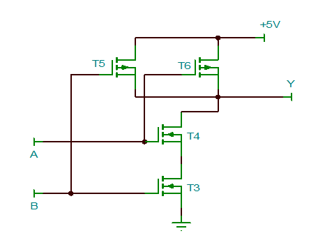 晶體管，邏輯門電路