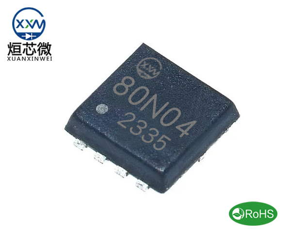 80N04場效應管,80N04參數80A 40V PDFN3*3,80N04資料替換